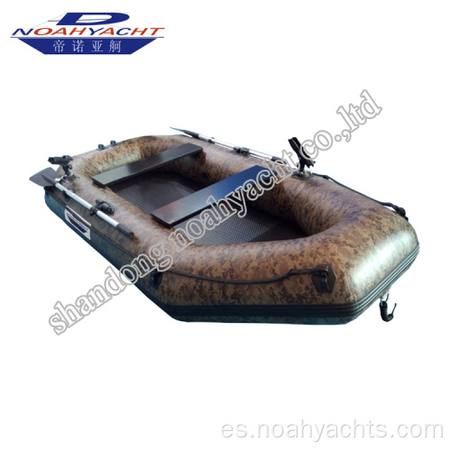 PVC Barco tierno de Dinghy de cuatro personas con motor